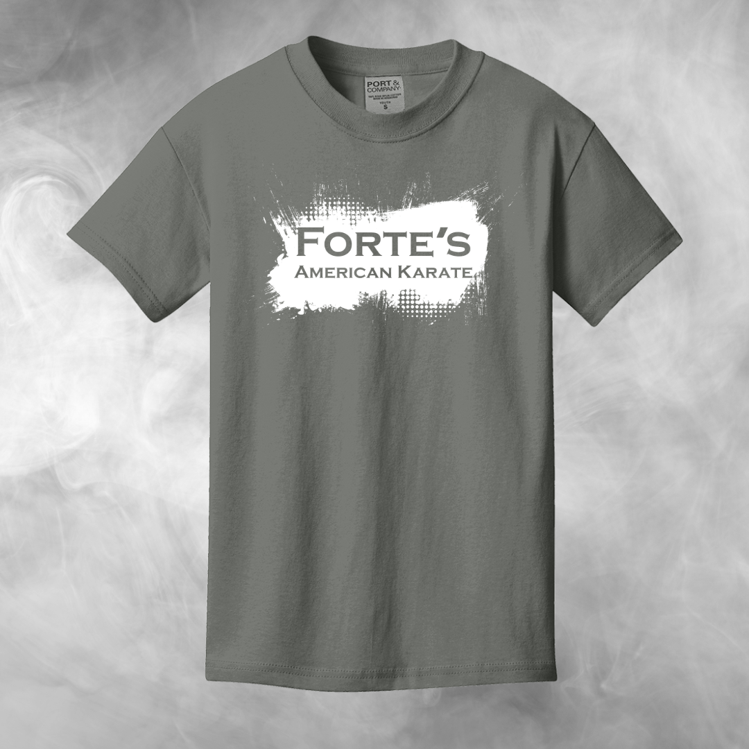 Forte's Karate Spring Youth Beach Wash Tee