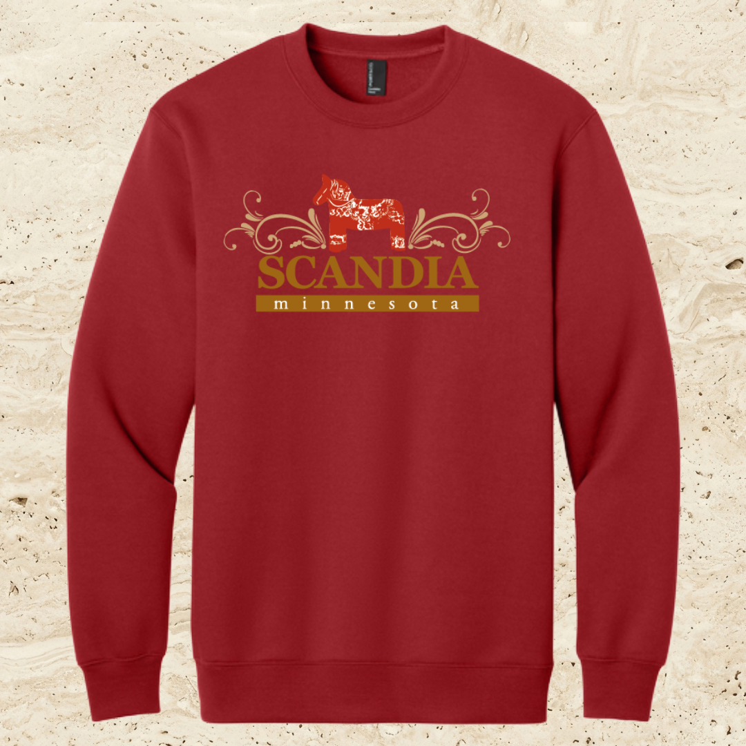 City of Scandia Fleece Pullover Sweatshirt