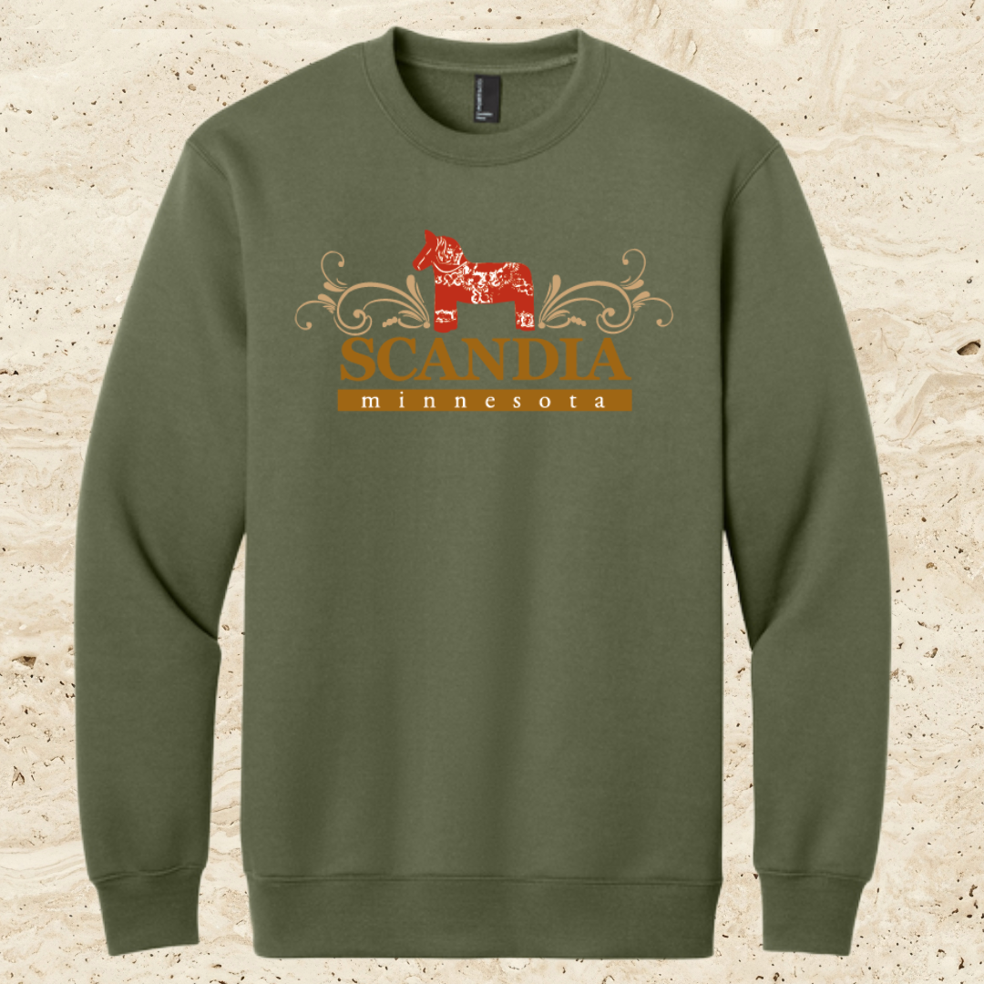 City of Scandia Fleece Pullover Sweatshirt