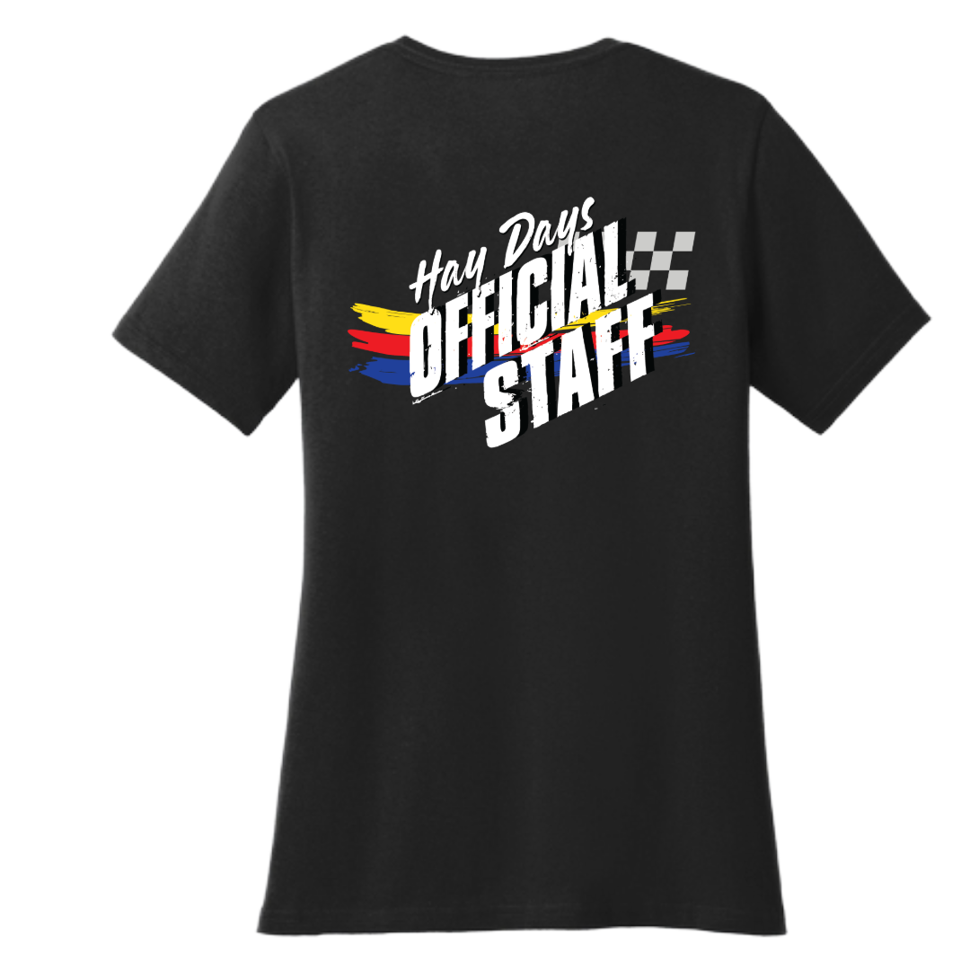 Hay Days Staff Women's Cotton V-Neck Tee