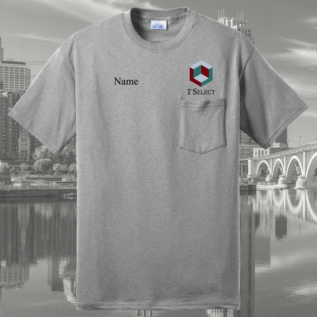 1st Select Core Blend Pocket Tee