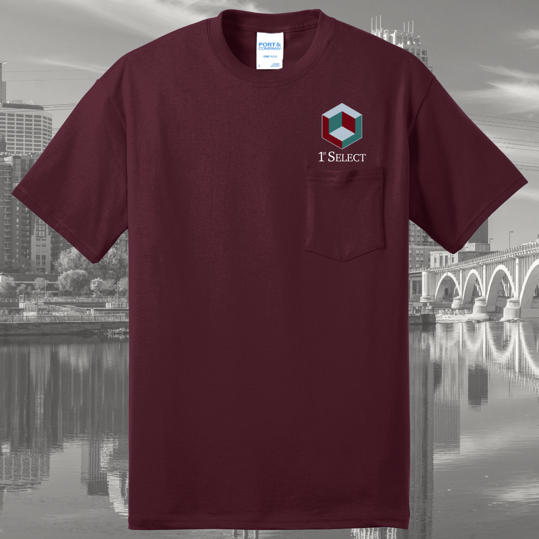 1st Select Tall Core Blend Pocket Tee