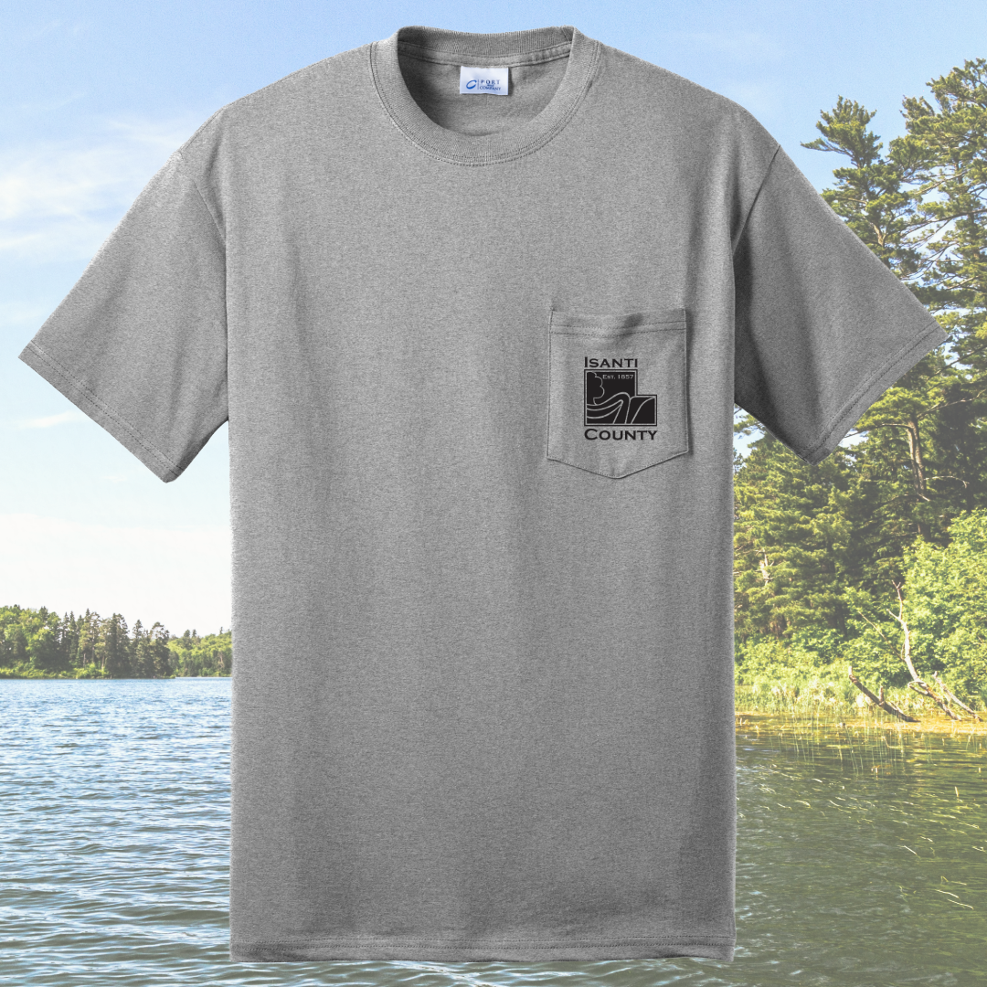 Isanti County Zoning and Assessor Core Blend Pocket Tee