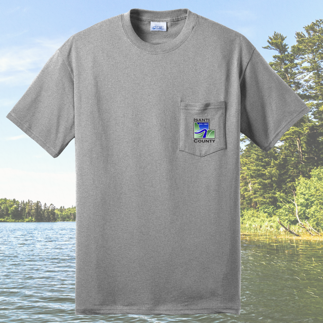 Isanti County Zoning and Assessor Core Blend Pocket Tee