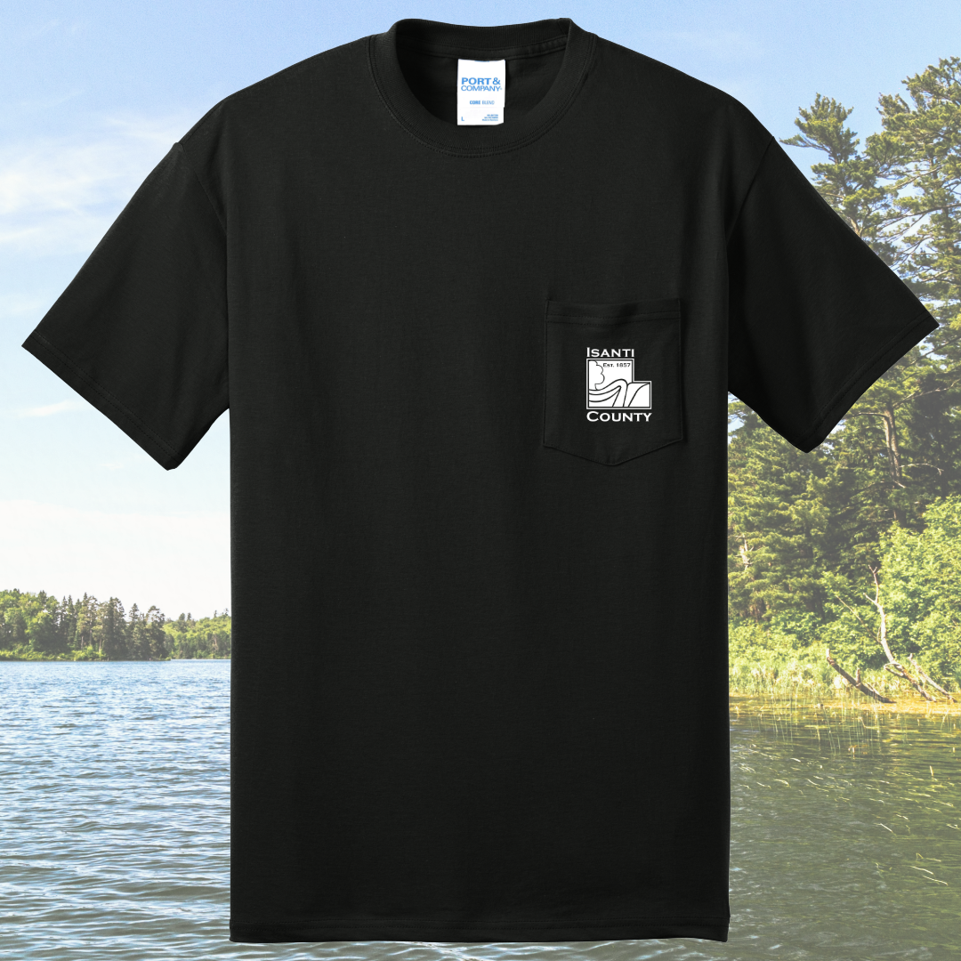 Isanti County Zoning and Assessor Core Blend Pocket Tee