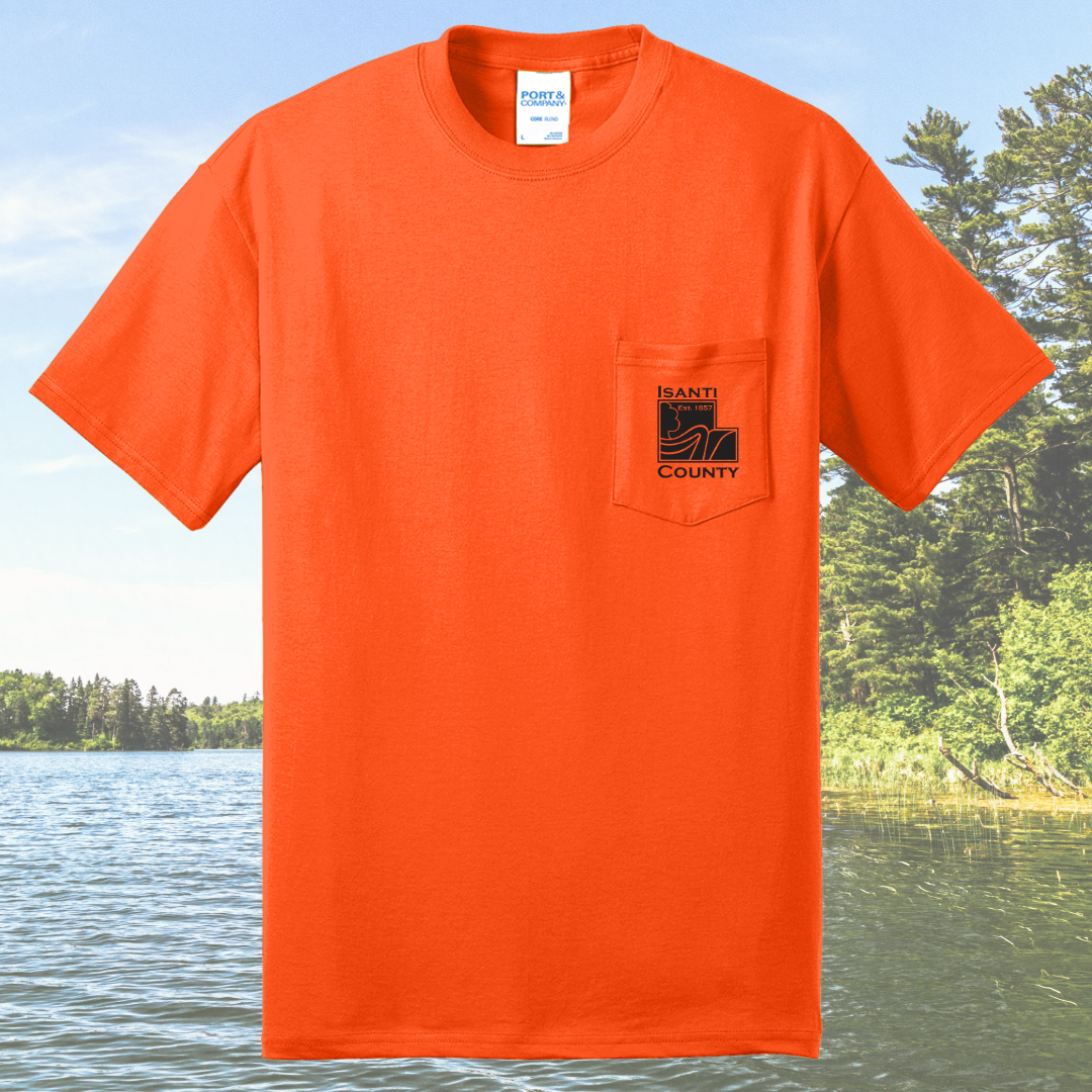 Isanti County Zoning and Assessor Core Blend Pocket Tee