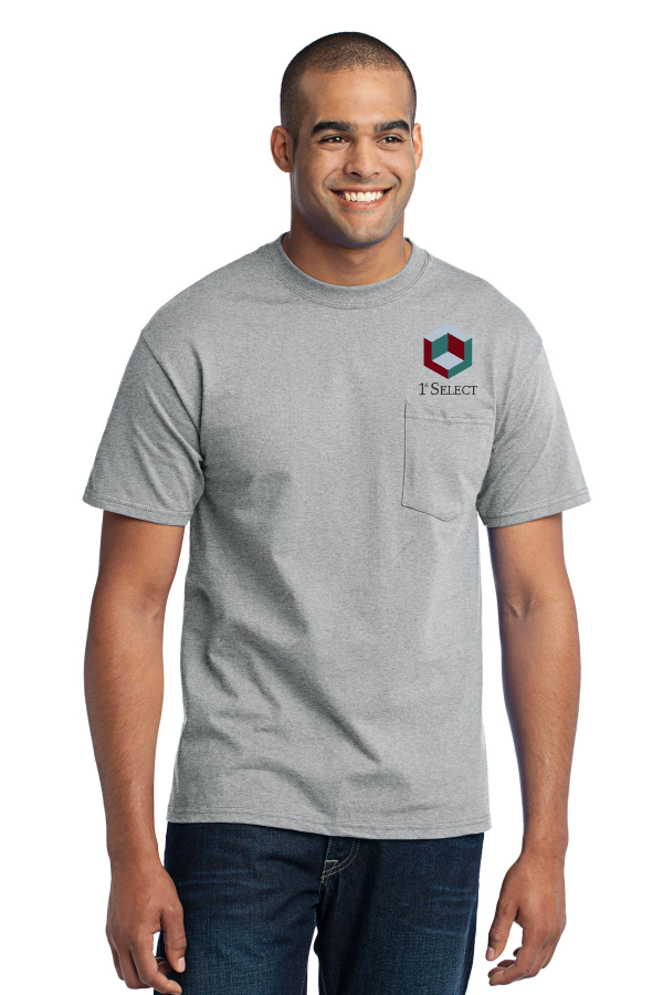 1st Select Core Blend Pocket Tee
