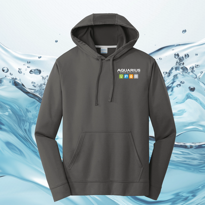 Aquarius Home Services Performance Fleece Pullover Hooded Sweatshirt