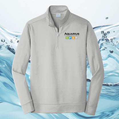 Aquarius Home Services Performance Fleece 1/4 Zip Pullover Sweatshirt