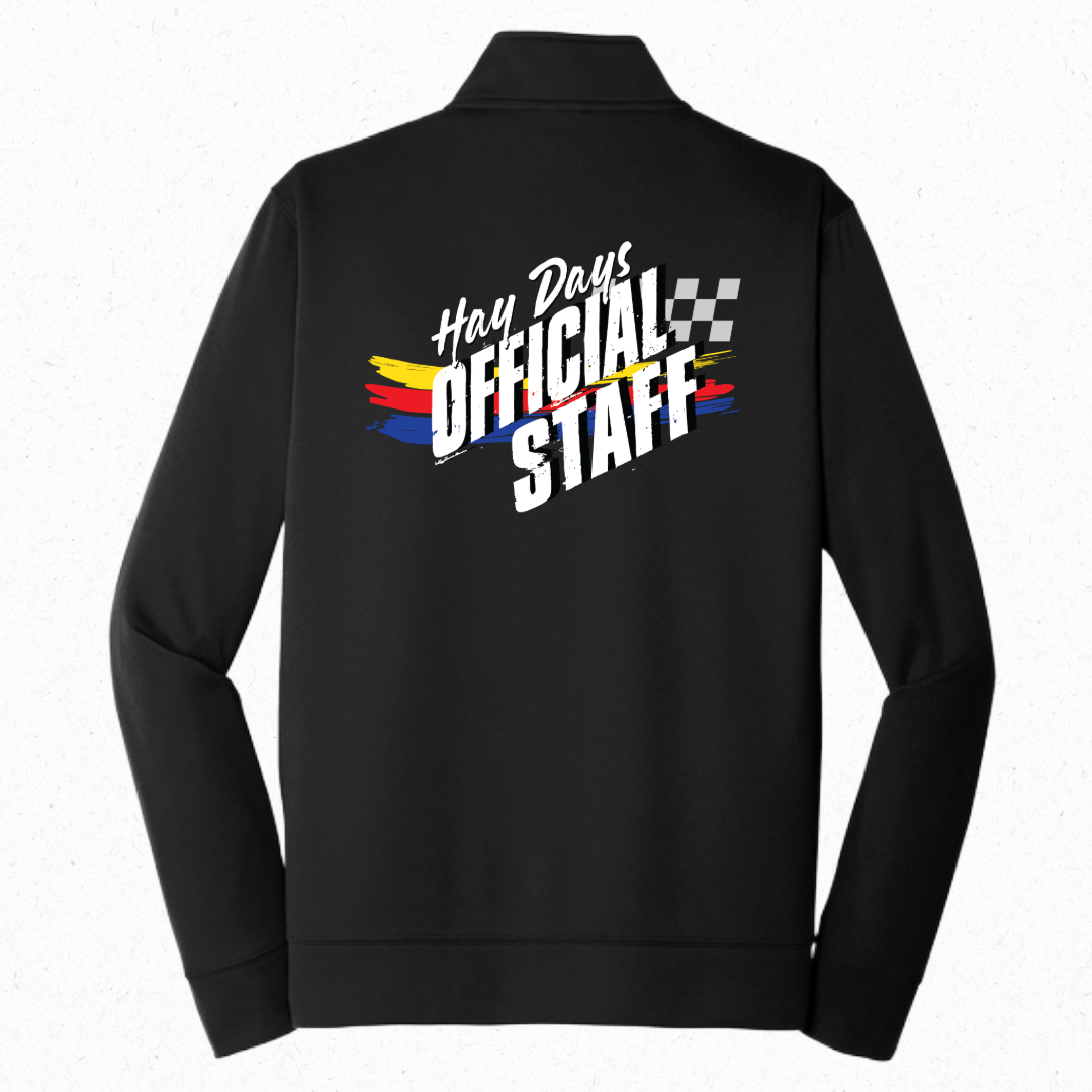 Hay Days Staff 1/4 Zip Performance Fleece Pullover Sweatshirt