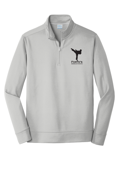 Forte's Fall Performance Fleece 1/4 Zip Pullover Sweatshirt