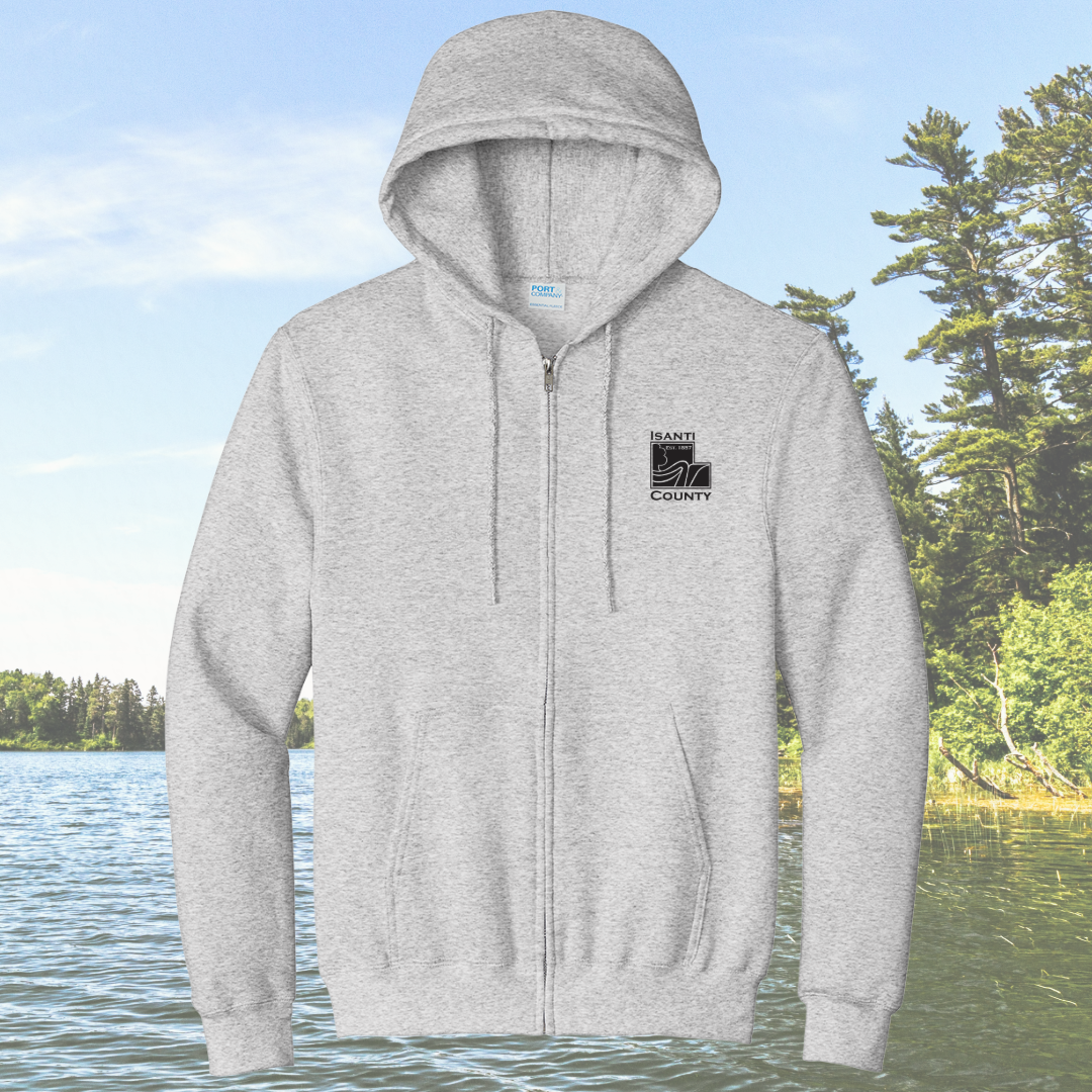 Isanti County Zone and Assessor Full Zip Hoodie