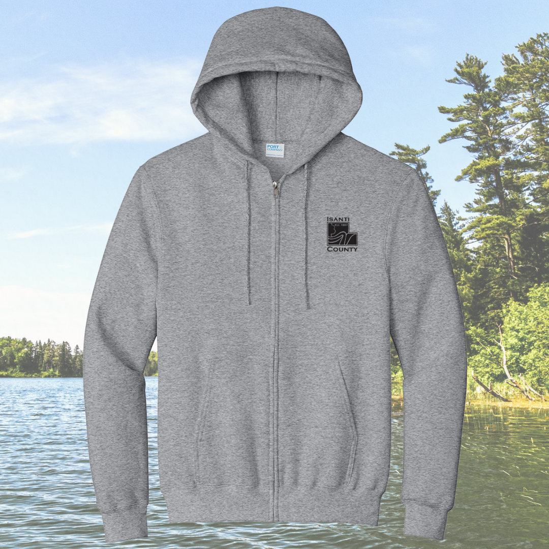 Isanti County Zone and Assessor Full Zip Hoodie