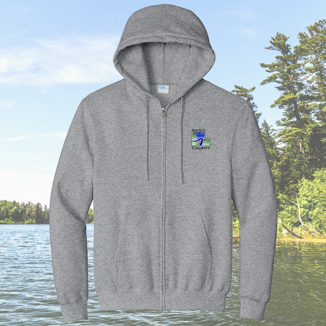 Isanti County Zone and Assessor Full Zip Hoodie