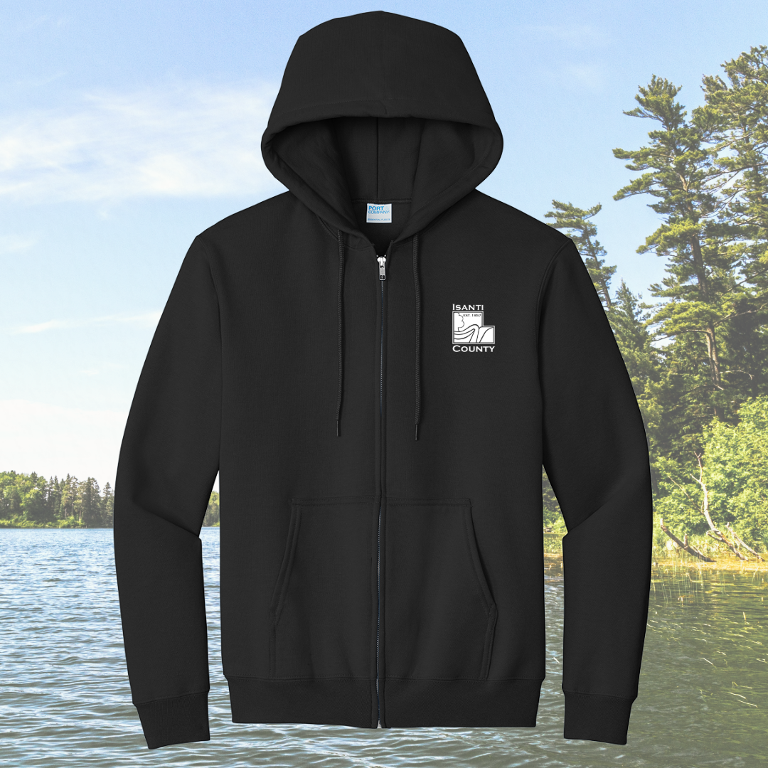Isanti County Zone and Assessor Full Zip Hoodie