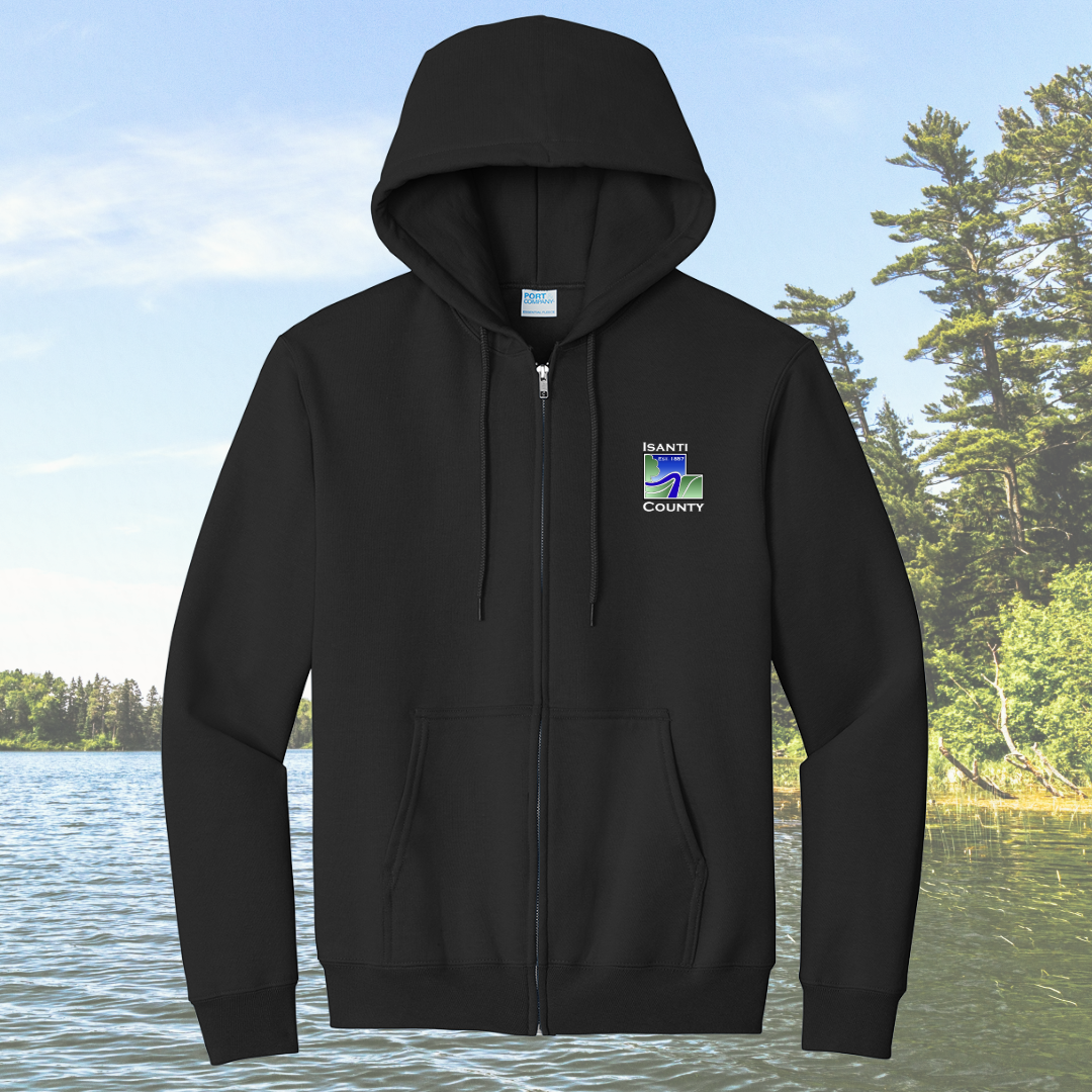 Isanti County Zone and Assessor Full Zip Hoodie