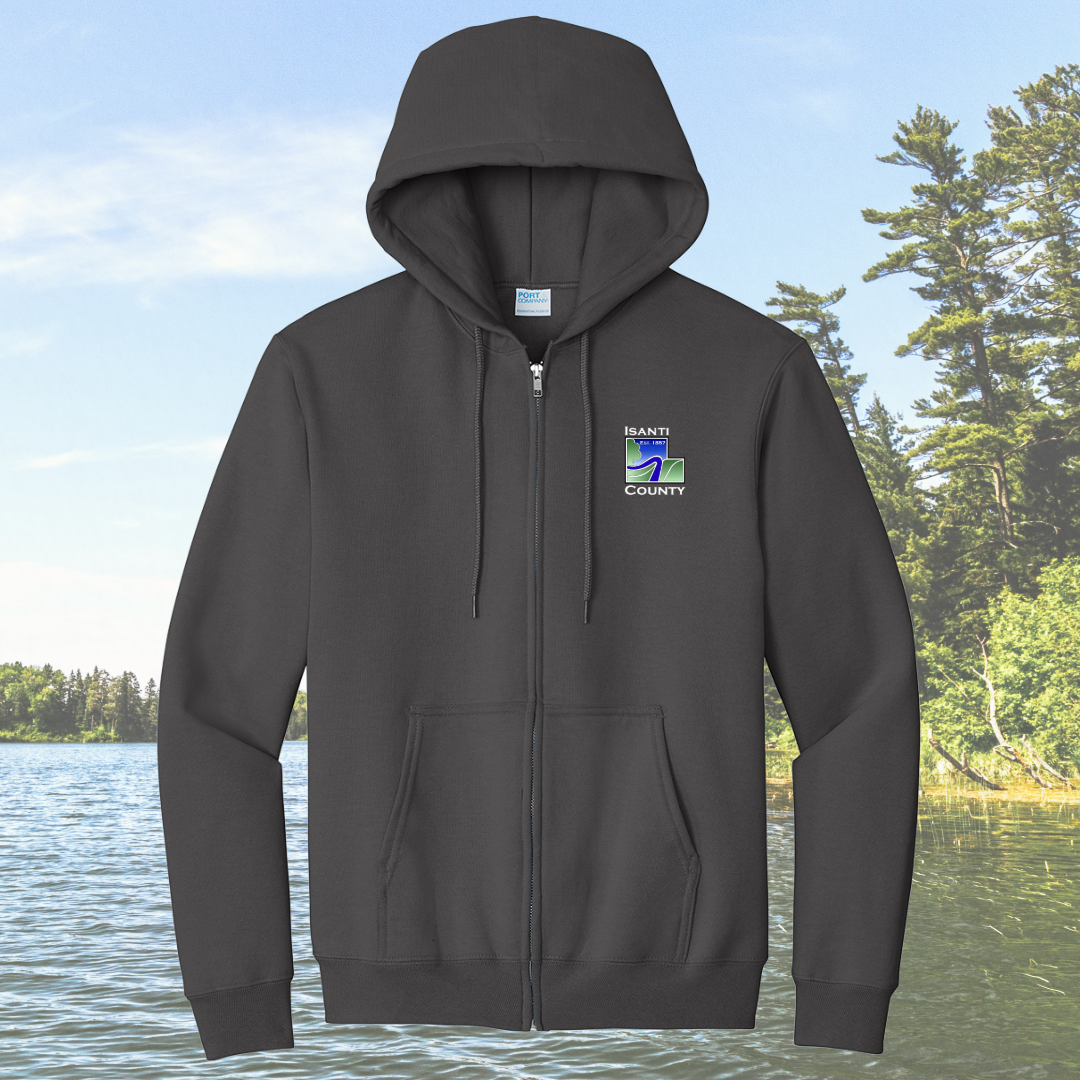 Isanti County Zone and Assessor Full Zip Hoodie