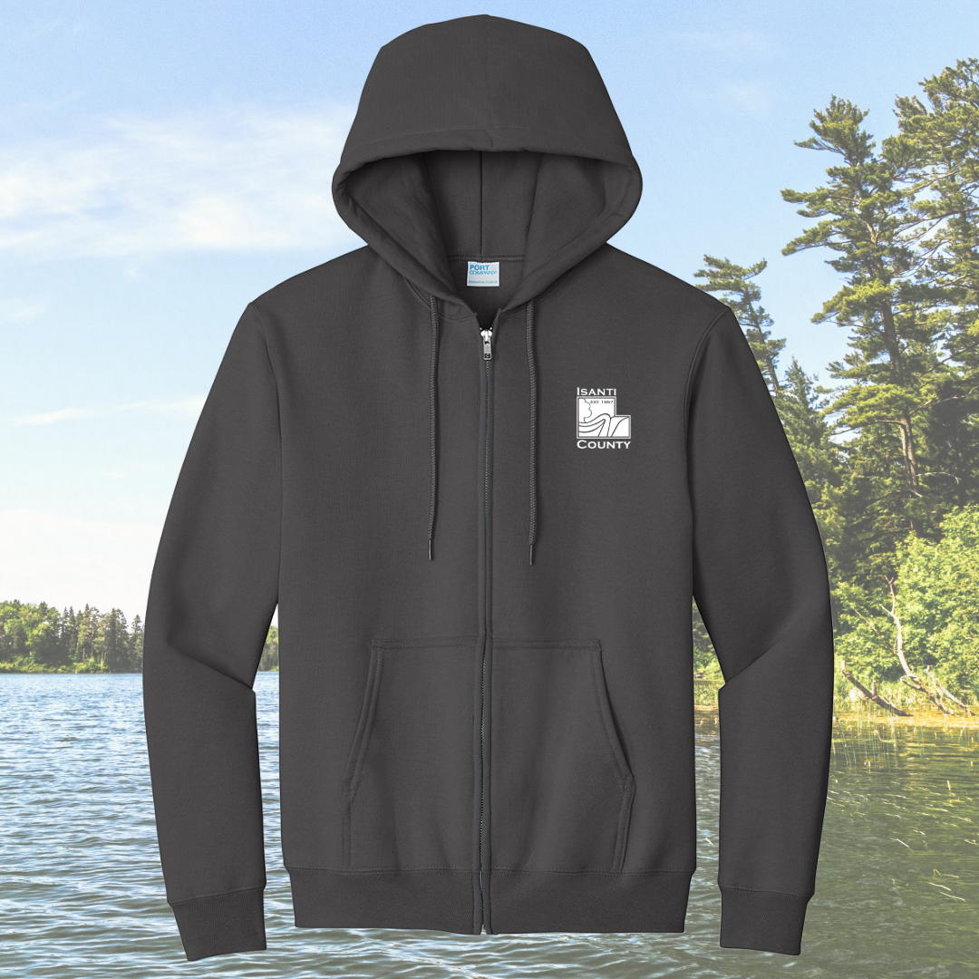Isanti County Zone and Assessor Full Zip Hoodie