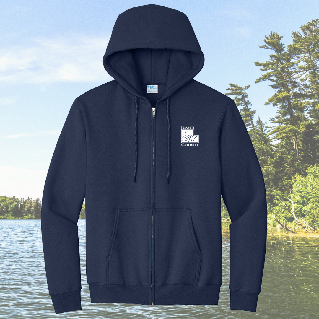 Isanti County Zone and Assessor Full Zip Hoodie