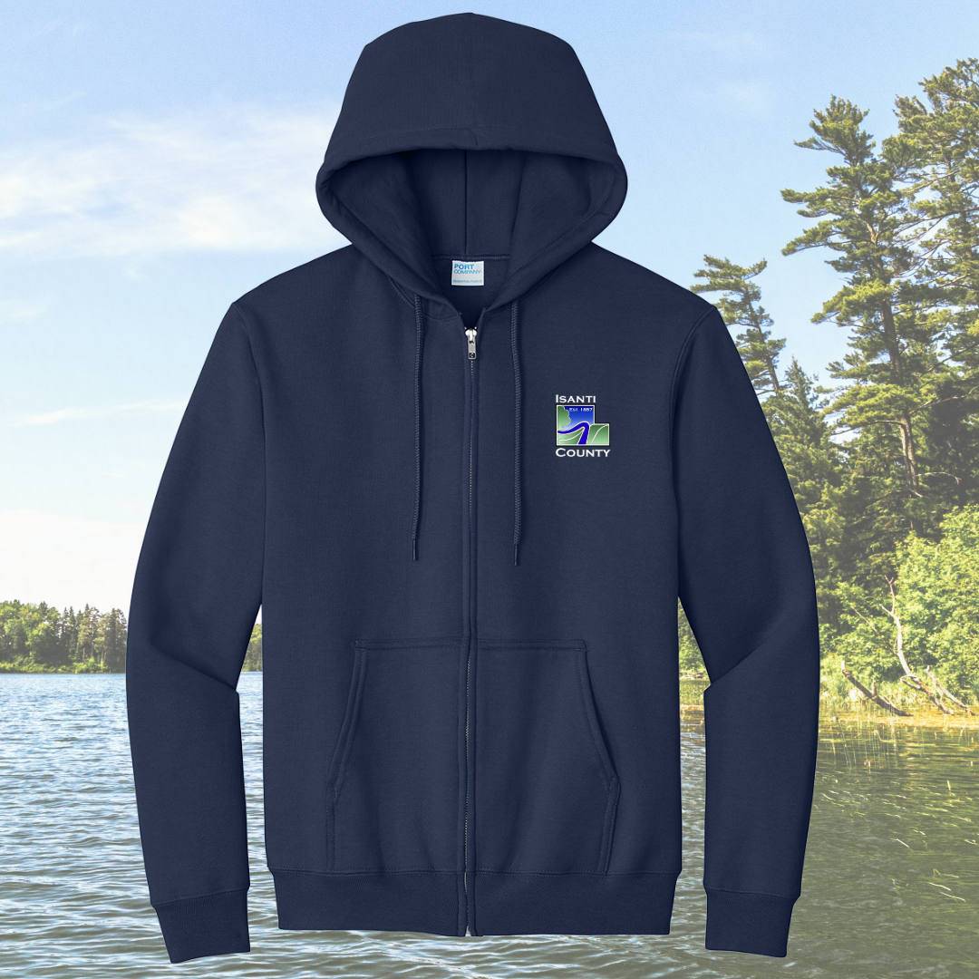 Isanti County Zone and Assessor Full Zip Hoodie