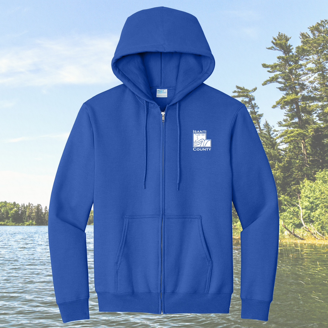 Isanti County Zone and Assessor Full Zip Hoodie