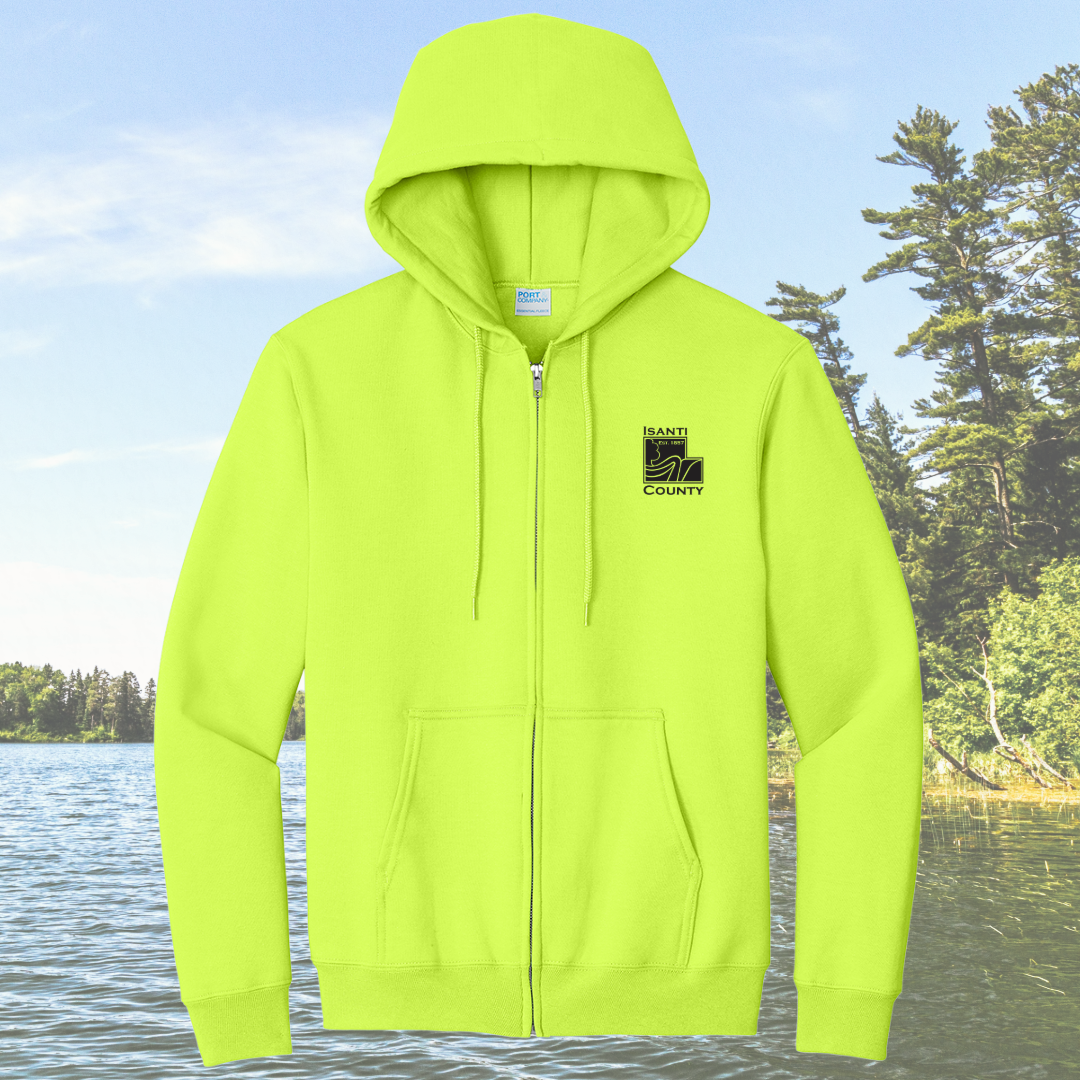 Isanti County Zone and Assessor Full Zip Hoodie