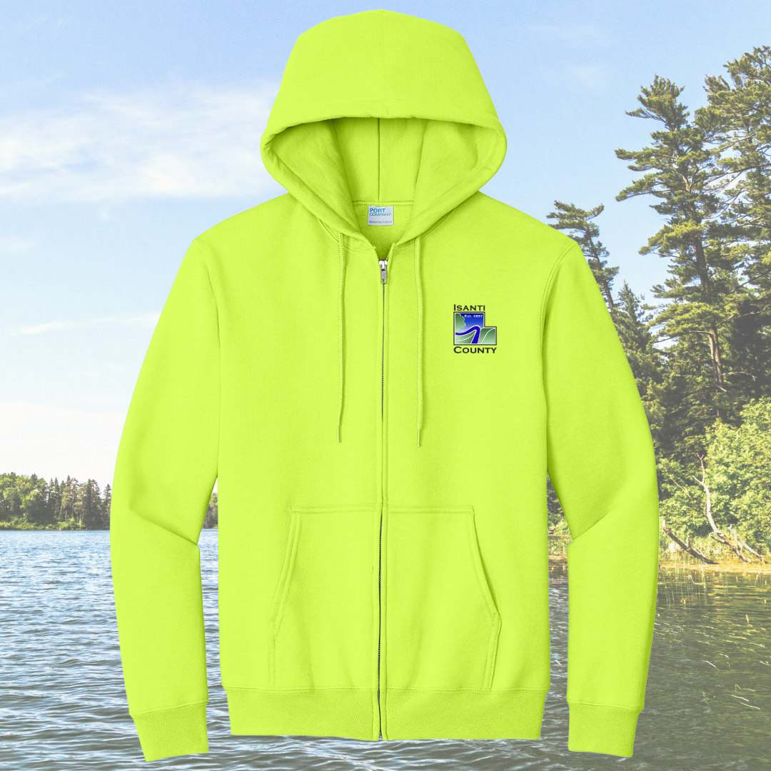 Isanti County Zone and Assessor Full Zip Hoodie