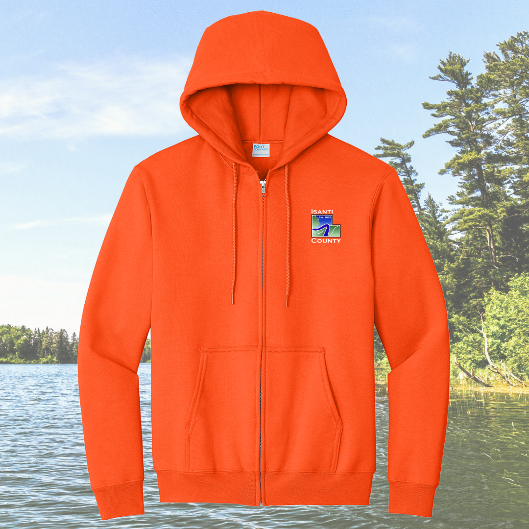 Isanti County Zone and Assessor Full Zip Hoodie