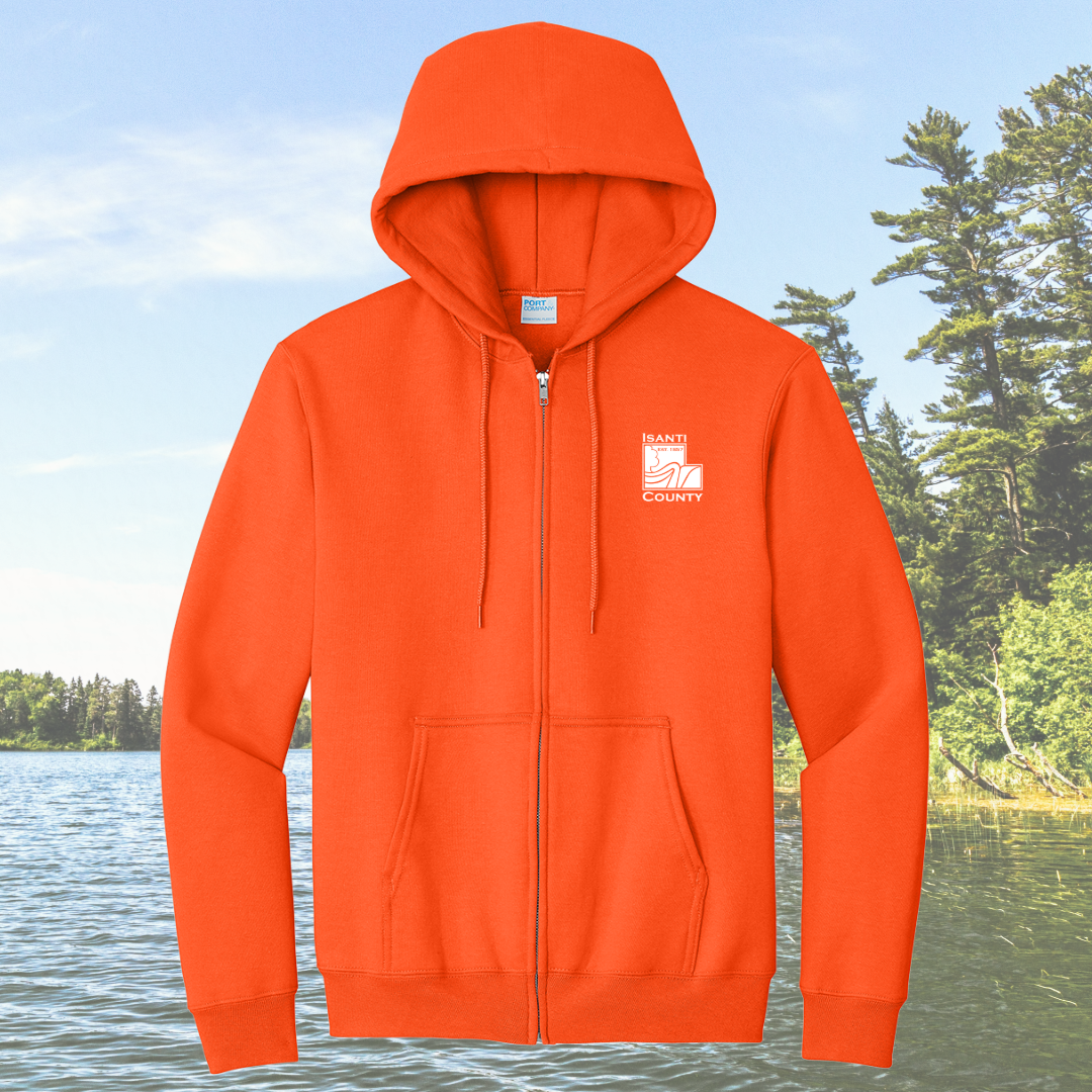 Isanti County Zone and Assessor Full Zip Hoodie