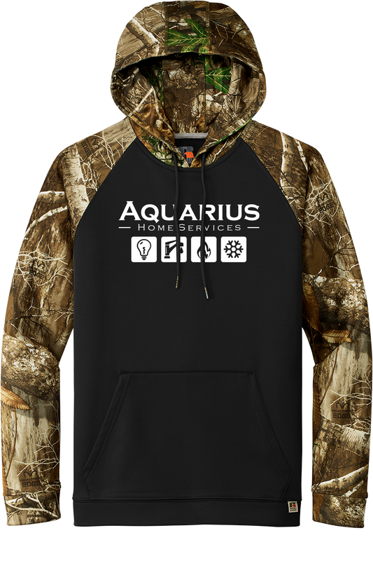 Aquarius Home Services Performance Camo Pullover Hoodie
