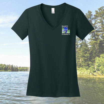Isanti County Women’s Perfect Weight® V-Neck Tee