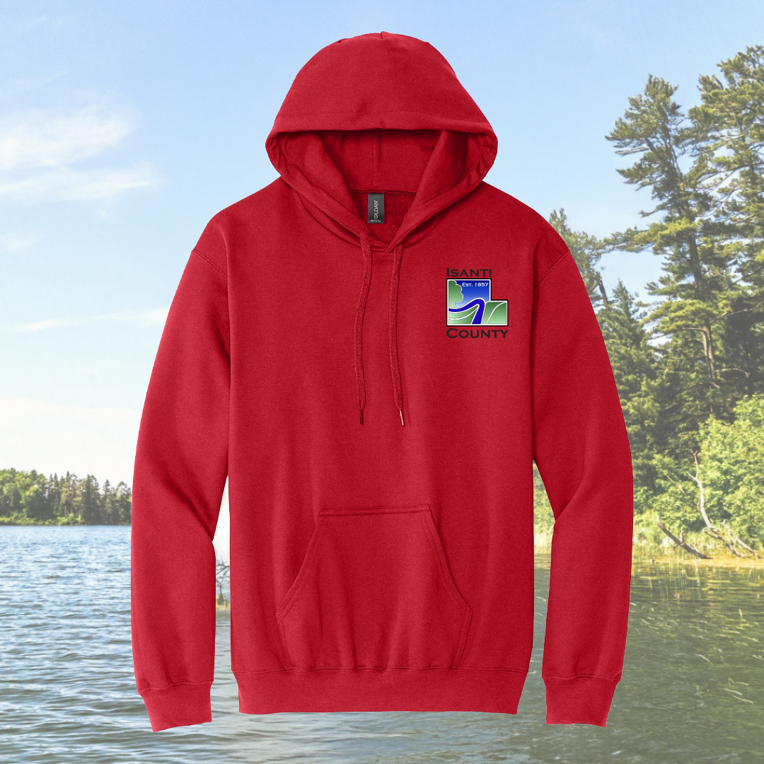Isanti County Midweight Pullover Hooded Sweatshirt