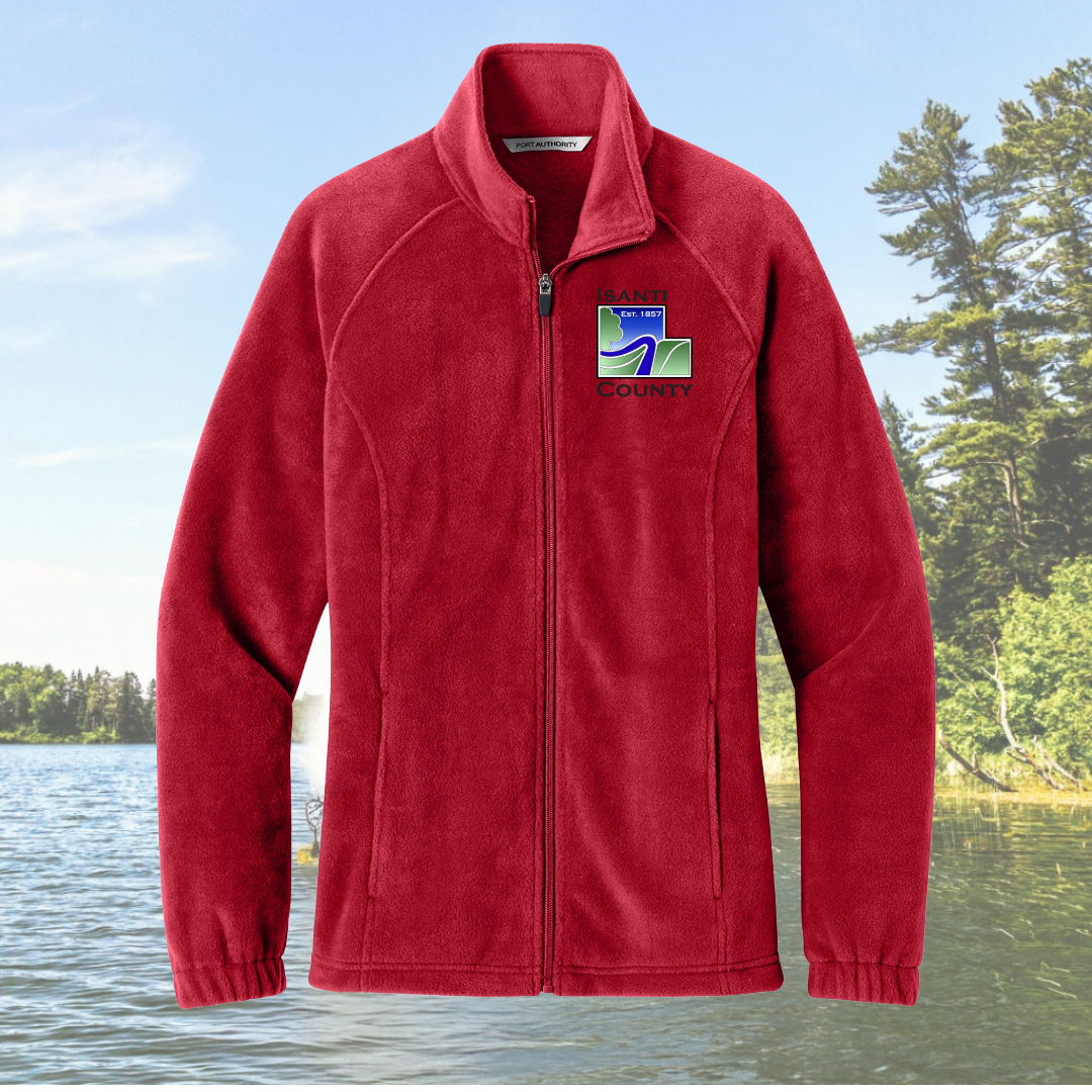Isanti County Women’s Plush Fleece Full-Zip Jacket