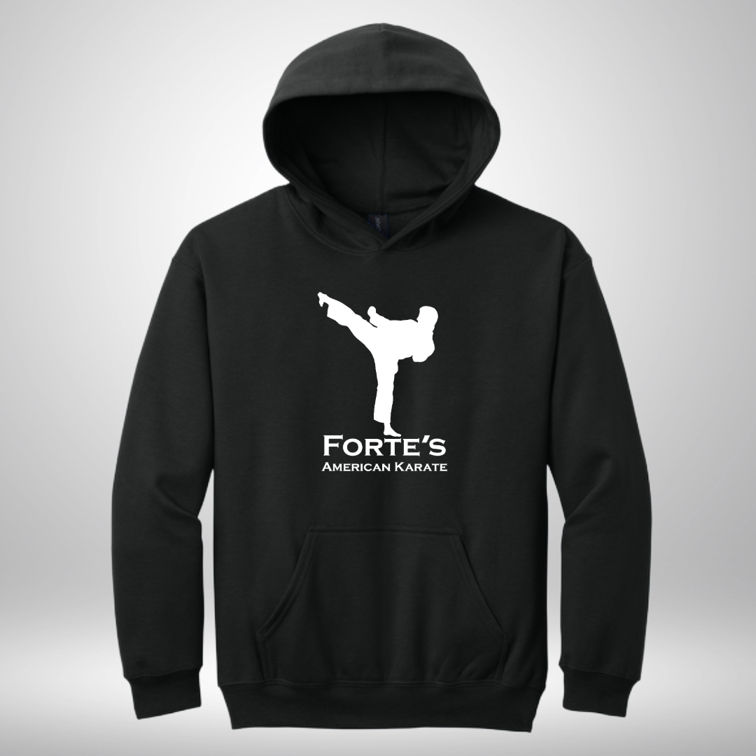 Forte's Karate Fall Youth Hooded Sweatshirt