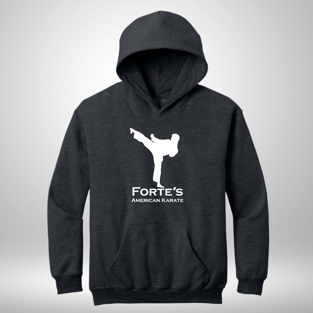 Forte's Karate Fall Youth Hooded Sweatshirt