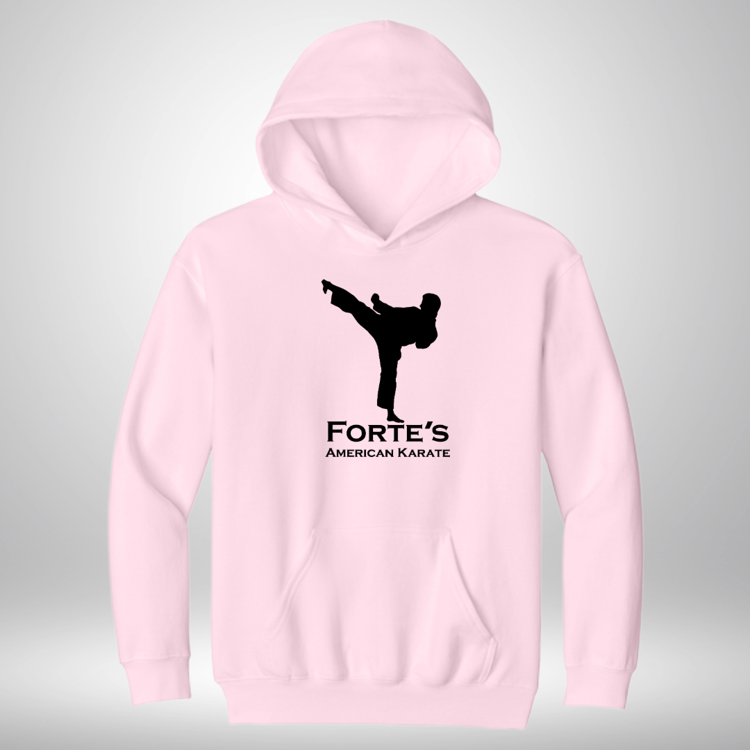Forte's Karate Fall Youth Hooded Sweatshirt