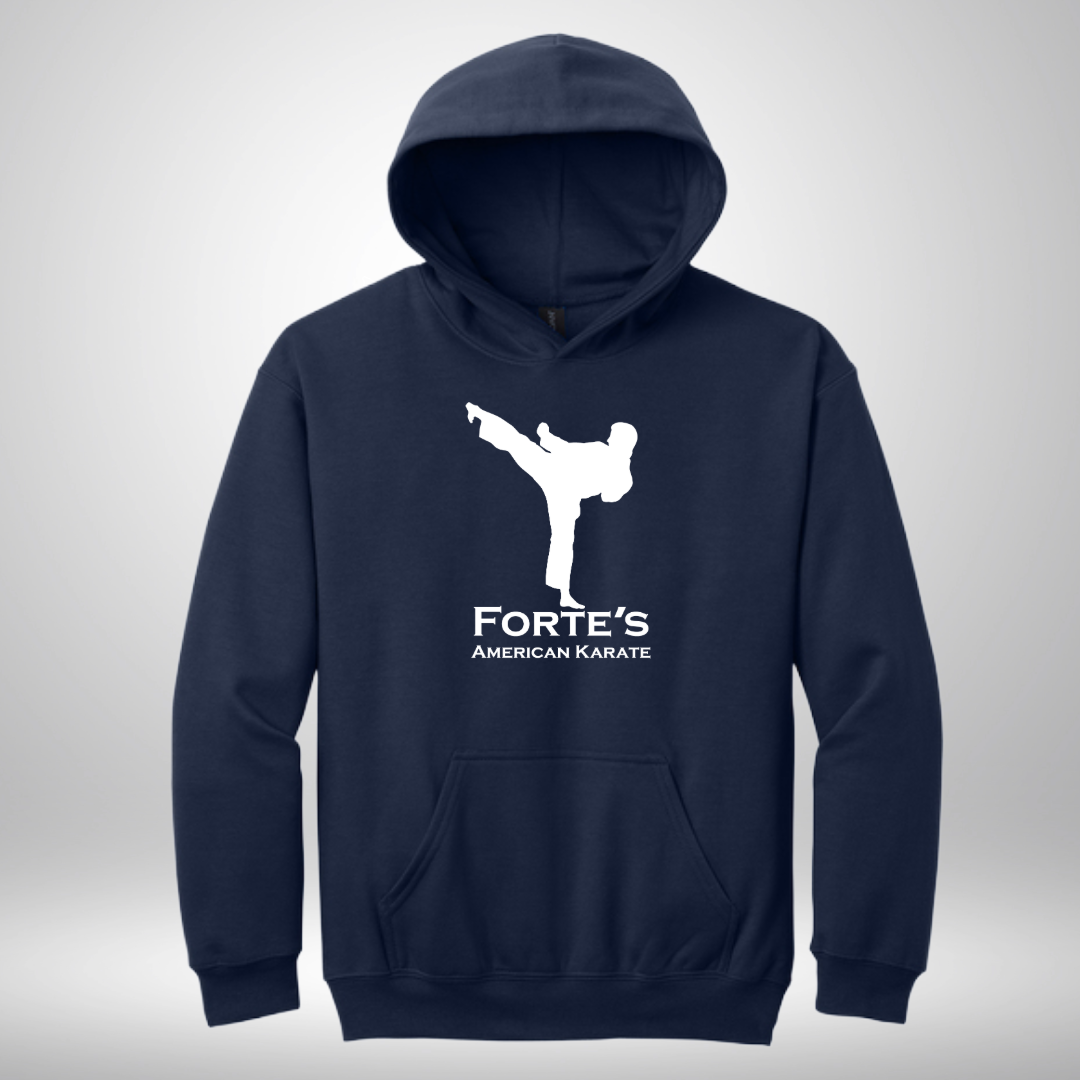Forte's Karate Fall Youth Hooded Sweatshirt