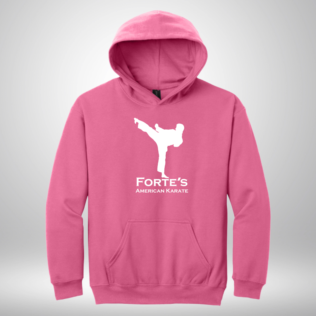 Forte's Karate Fall Youth Hooded Sweatshirt