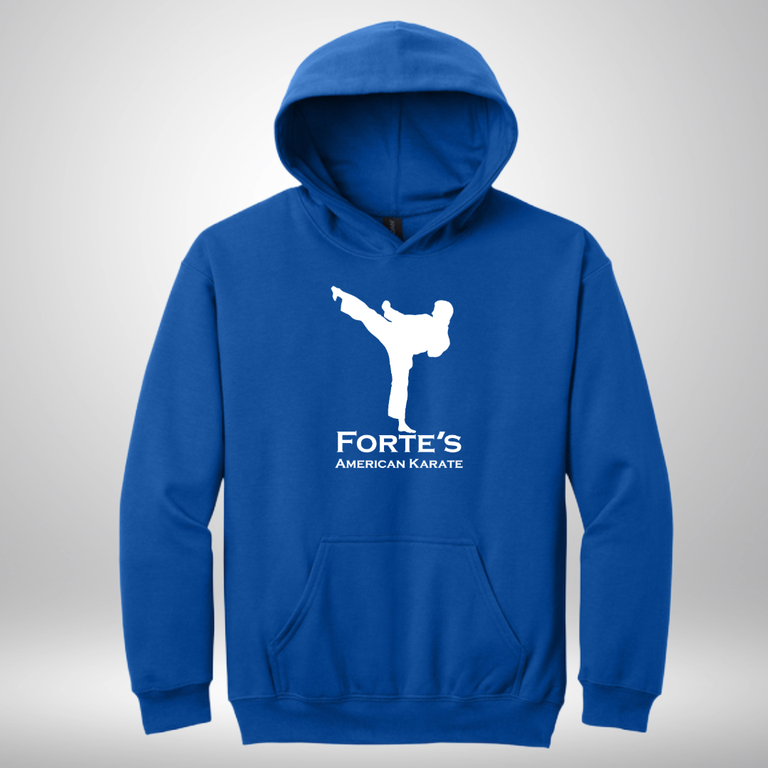 Forte's Karate Fall Youth Hooded Sweatshirt