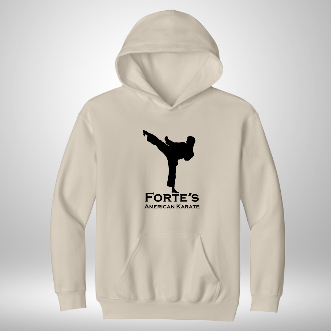 Forte's Karate Fall Youth Hooded Sweatshirt