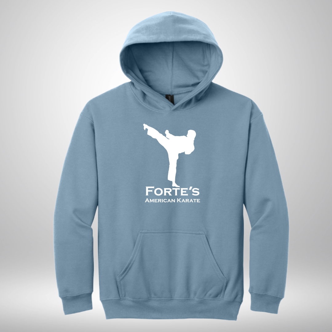 Forte's Karate Fall Youth Hooded Sweatshirt