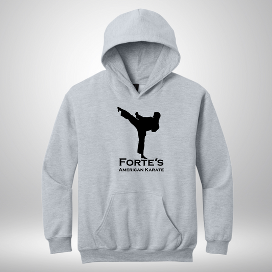 Forte's Karate Fall Youth Hooded Sweatshirt