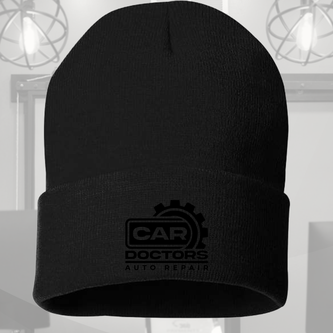 Car Doctors Solid 12 Cuffed Beanie