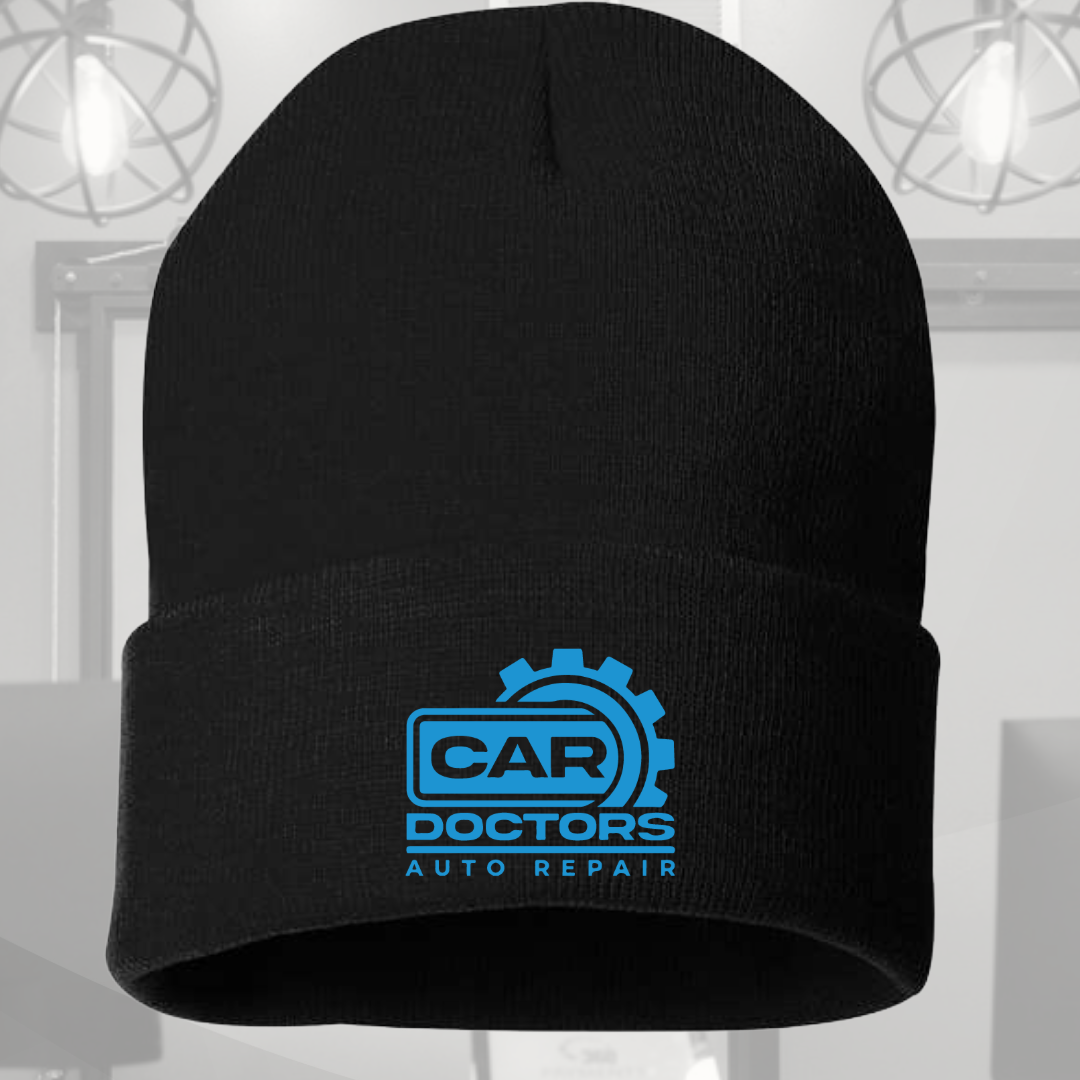 Car Doctors Solid 12 Cuffed Beanie