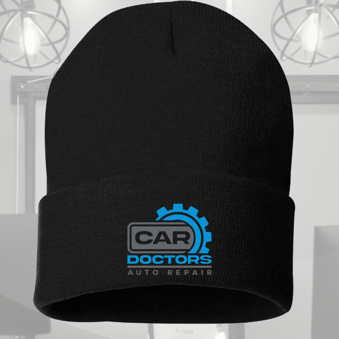 Car Doctors Solid 12 Cuffed Beanie