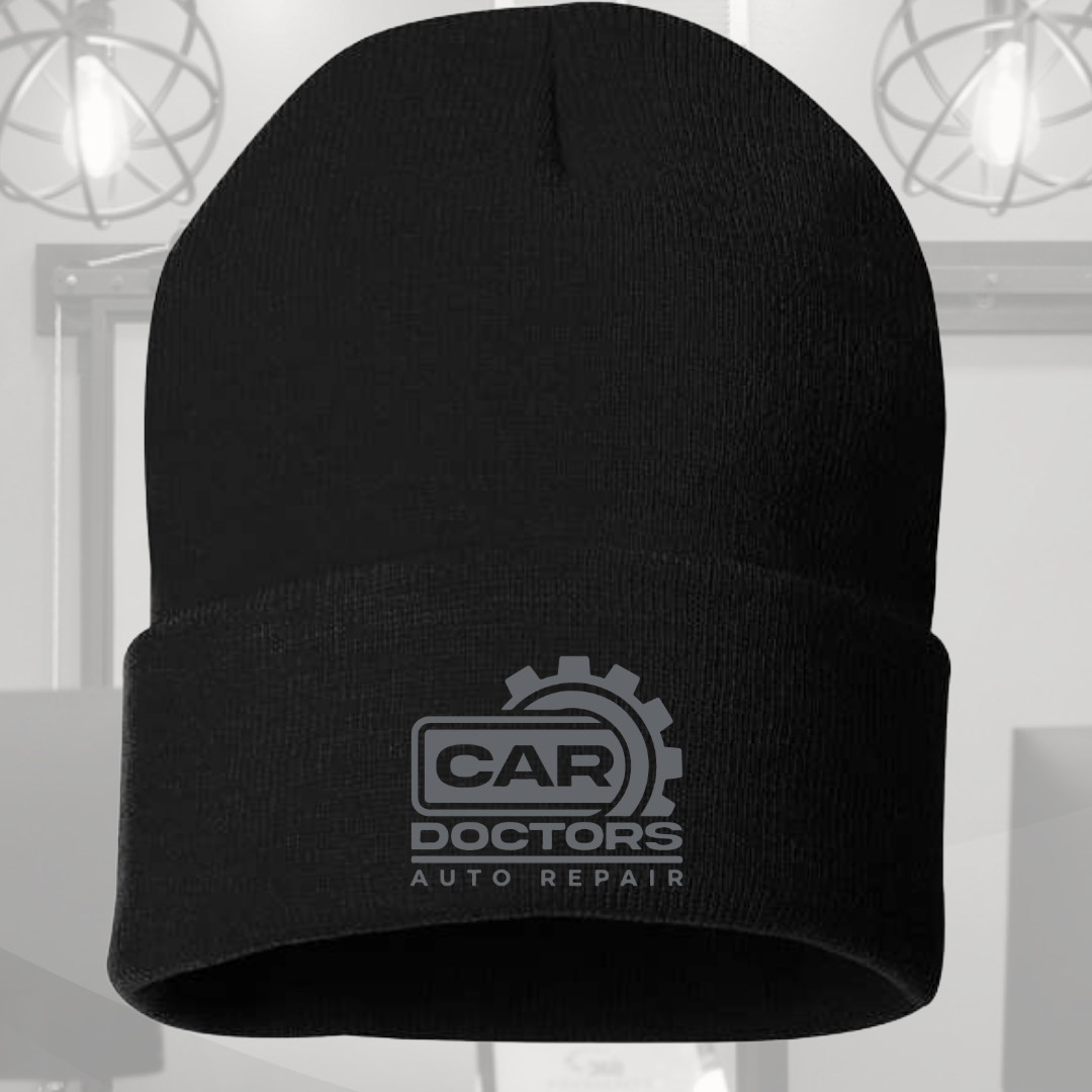 Car Doctors Solid 12 Cuffed Beanie
