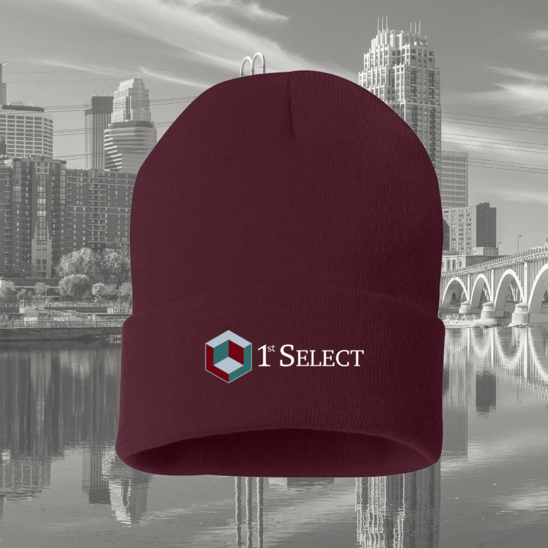 1st Select Solid Cuffed Beanie