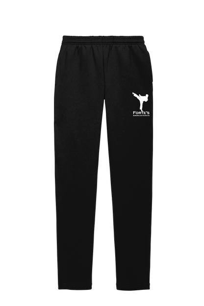 Forte's Fall Open Bottom Sweatpants