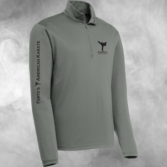Forte's Karate Spring Lightweight 1/4 Zip Performance Pullover
