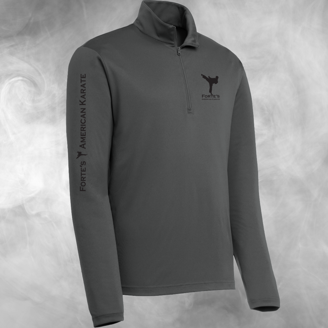 Forte's Karate Spring Lightweight 1/4 Zip Performance Pullover